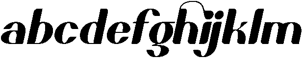 Greenic Italic otf (400) FONT