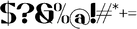 Greenic otf (400) Font OTHER CHARS