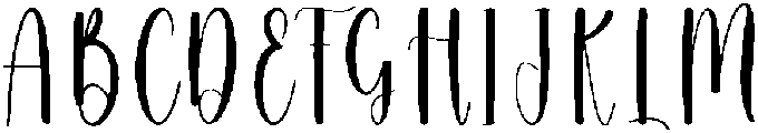 Greenland Regular otf (400) Font UPPERCASE