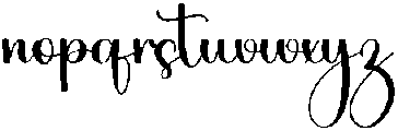 Greenland Regular otf (400) Font LOWERCASE