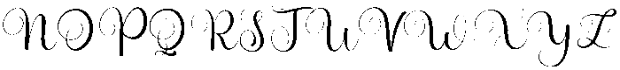Greenleaf Regular otf (400) Font UPPERCASE