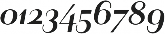 Greenmark Italic otf (400) Font OTHER CHARS