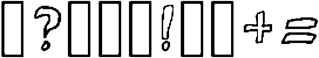 Greensea Regular otf (400) Font OTHER CHARS