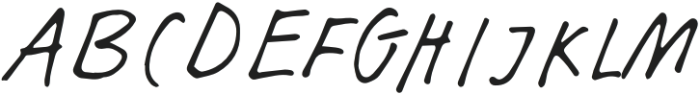 Greensnowball Regular otf (400) Font UPPERCASE