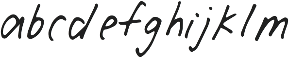 Greensnowball Regular otf (400) Font LOWERCASE