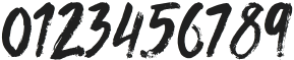 GregeanBrush-Regular otf (400) Font OTHER CHARS