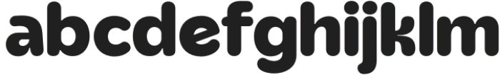 Gremont Regular otf (400) Font LOWERCASE