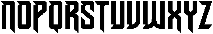 Grenor Regular ttf (400) Font UPPERCASE