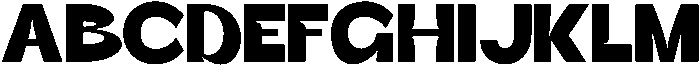 Grensta Regular otf (400) Font UPPERCASE