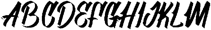 Grestique Regular otf (400) Font UPPERCASE