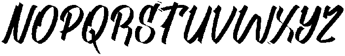 Grestique Regular otf (400) Font UPPERCASE