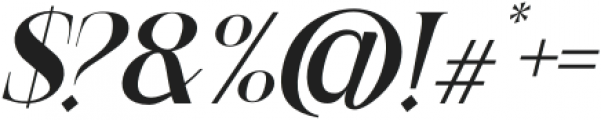 Gretha-BoldItalic otf (700) Font OTHER CHARS