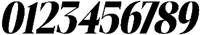 Gretha Serif Black Condensed Italic otf (900) Font OTHER CHARS