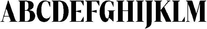 Gretha Serif Black Condensed otf (900) Font UPPERCASE