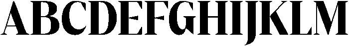Gretha Serif Black Semi Condensed otf (900) Font UPPERCASE