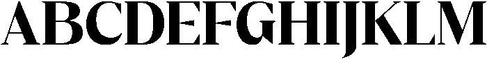 Gretha Serif Black otf (900) Font UPPERCASE