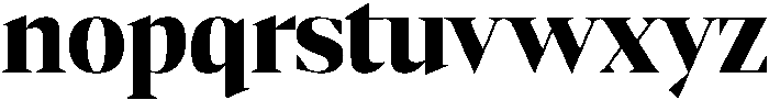 Gretha Serif Black otf (900) Font LOWERCASE