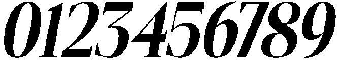 Gretha Serif Bold Condensed Italic otf (700) Font OTHER CHARS