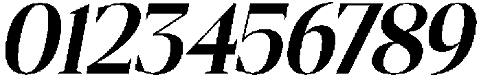 Gretha Serif Bold Italic otf (700) Font OTHER CHARS