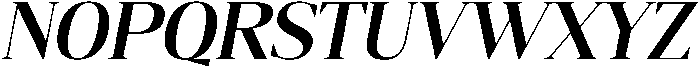 Gretha Serif Bold Italic otf (700) Font UPPERCASE