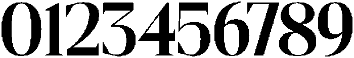 Gretha Serif Bold otf (700) Font OTHER CHARS