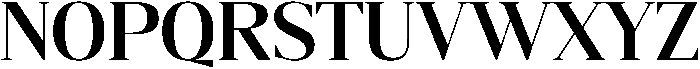 Gretha Serif Bold otf (700) Font UPPERCASE