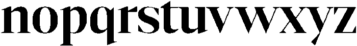 Gretha Serif Bold otf (700) Font LOWERCASE