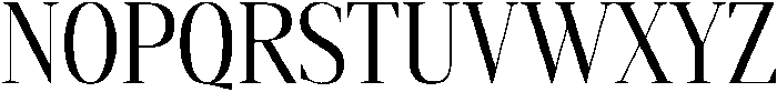 Gretha Serif Condensed otf (400) Font UPPERCASE