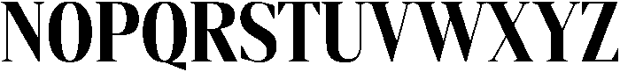 Gretha Serif Extra Bold Condensed otf (700) Font UPPERCASE