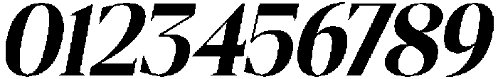 Gretha Serif Extra Bold Italic otf (700) Font OTHER CHARS