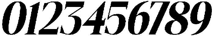 Gretha Serif Extra Bold Semi Condensed Italic otf (700) Font OTHER CHARS