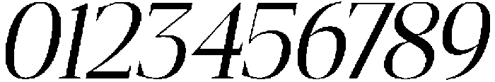 Gretha Serif Italic otf (400) Font OTHER CHARS