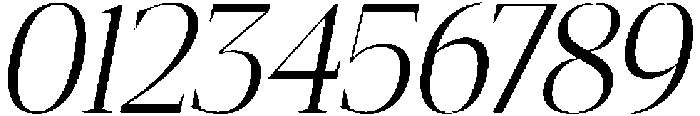 Gretha Serif Light Italic otf (300) Font OTHER CHARS