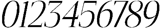 Gretha Serif Light Semi Condensed Italic otf (300) Font OTHER CHARS