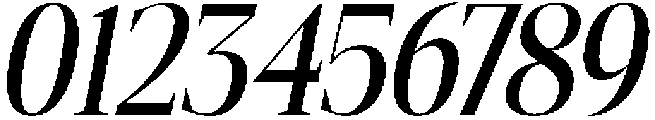 Gretha Serif Medium Condensed Italic otf (500) Font OTHER CHARS