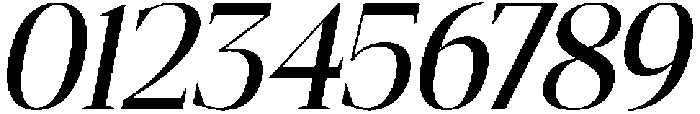 Gretha Serif Medium Italic otf (500) Font OTHER CHARS