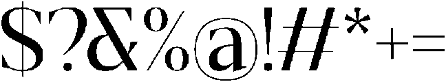 Gretha Serif Medium otf (500) Font OTHER CHARS