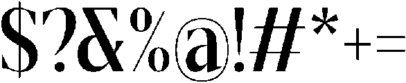Gretha Serif Semi Bold Condensed otf (600) Font OTHER CHARS