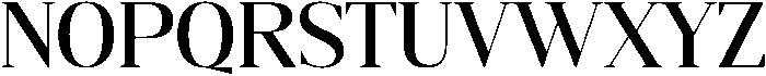 Gretha Serif Semi Bold otf (600) Font UPPERCASE
