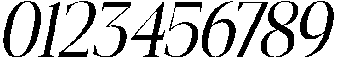 Gretha Serif Semi Condensed Italic otf (400) Font OTHER CHARS