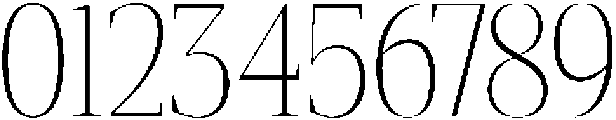 Gretha Serif Thin Condensed otf (100) Font OTHER CHARS