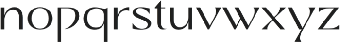 Grevona otf (400) Font LOWERCASE