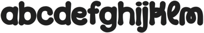 Grey Fantail  Regular otf (400) Font LOWERCASE