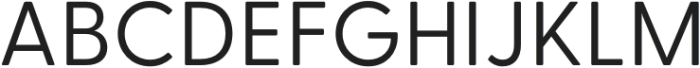 Greycliff CF Regular otf (400) Font UPPERCASE