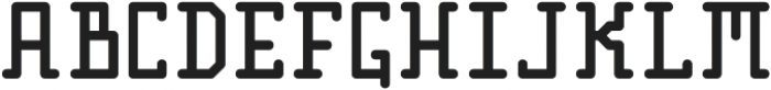 GridType SerifRound Regular otf (400) Font LOWERCASE