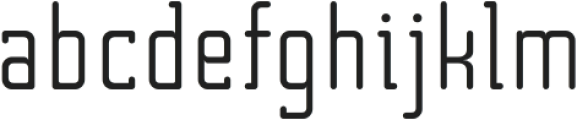 Grida Light otf (300) Font LOWERCASE