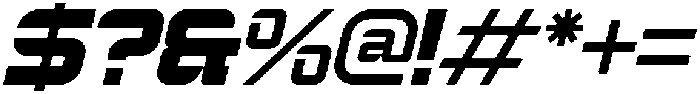 Gridline Minimal Italic otf (400) Font OTHER CHARS
