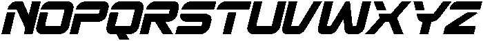 Gridline Minimal Italic otf (400) Font LOWERCASE