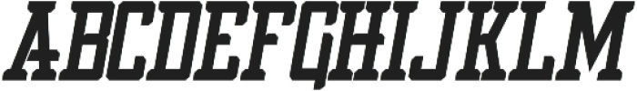 Griffin Bold Italic ttf (700) Font UPPERCASE
