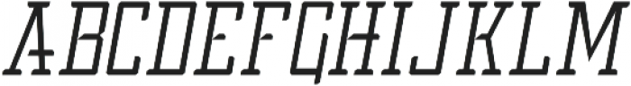 Griffin Light Italic ttf (300) Font UPPERCASE